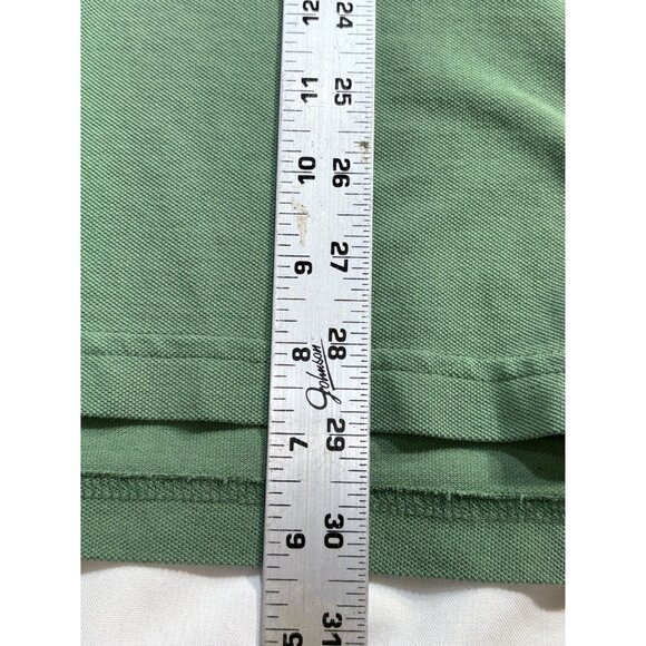 Orvis  Green Long Sleeve Polo Shirt Men's M Cotton Fly Fishing Outdoor - Picture 5 of 7